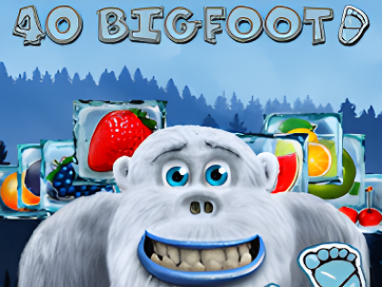 Jeu 40 Big Foots au casino 1win Maroc